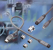 Lumberg IEEE 1394b Connectors